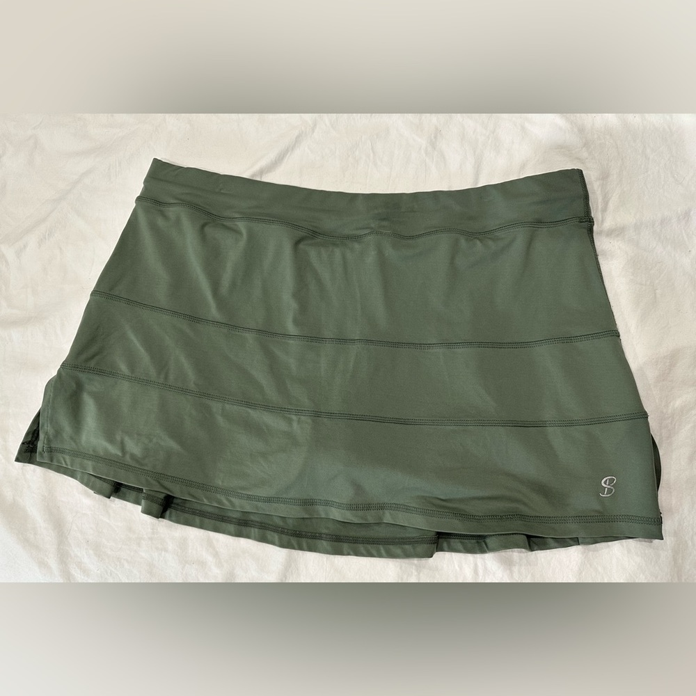 Sofibella Army green Tennis Skort  1X